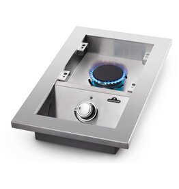 Napoleon Napoleon Built-in 500 Series Single Range Top Burner, Stainless Steel Cover - BI10RTPSS