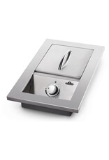 Napoleon Napoleon Built-in 500 Series Single Range Top Burner, Stainless Steel Cover - BI10RTPSS