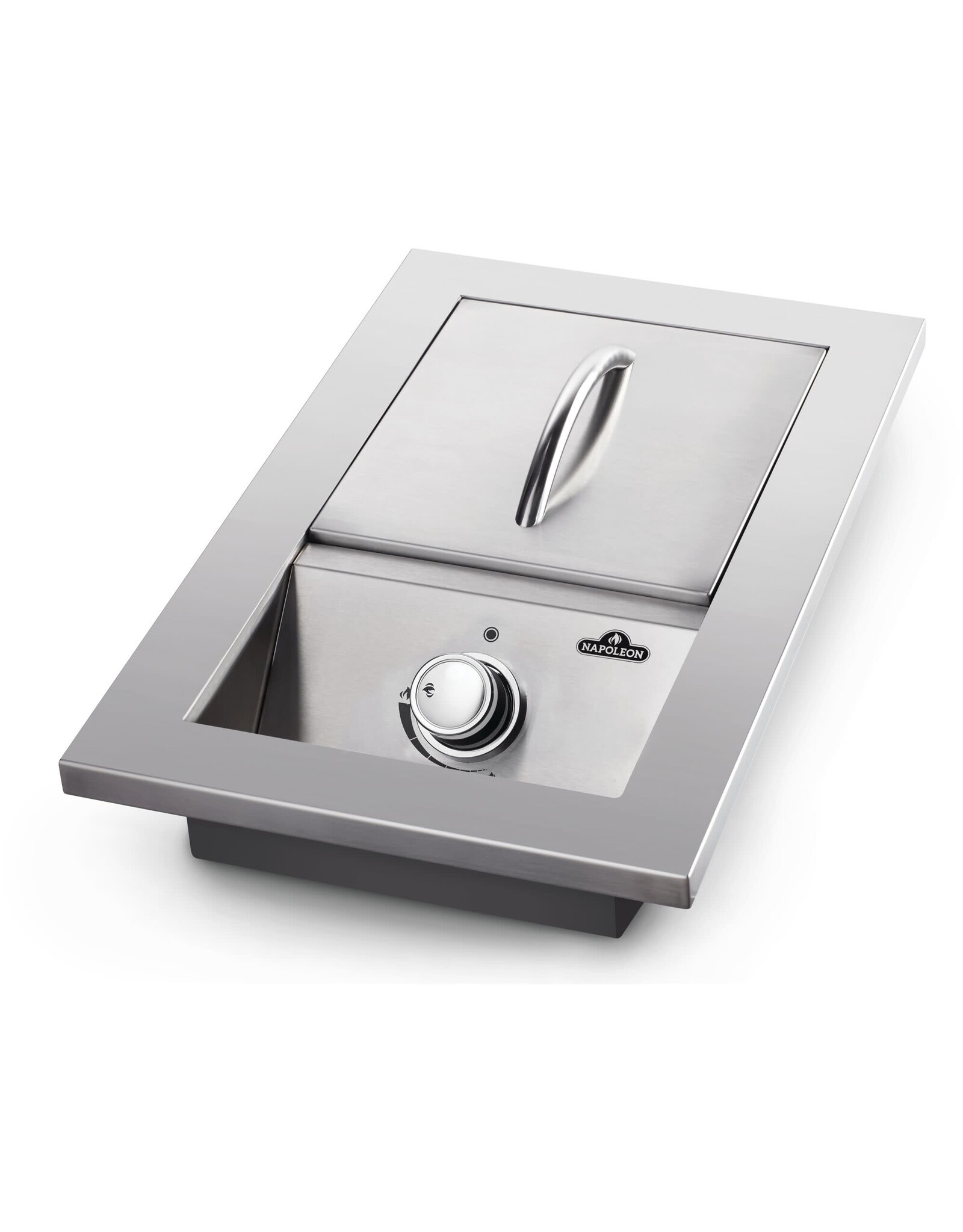 Napoleon Napoleon Built-In 500 Series Propane Gas Single Range Top Burner, Stainless Steel Cover - BI10RTPSS
