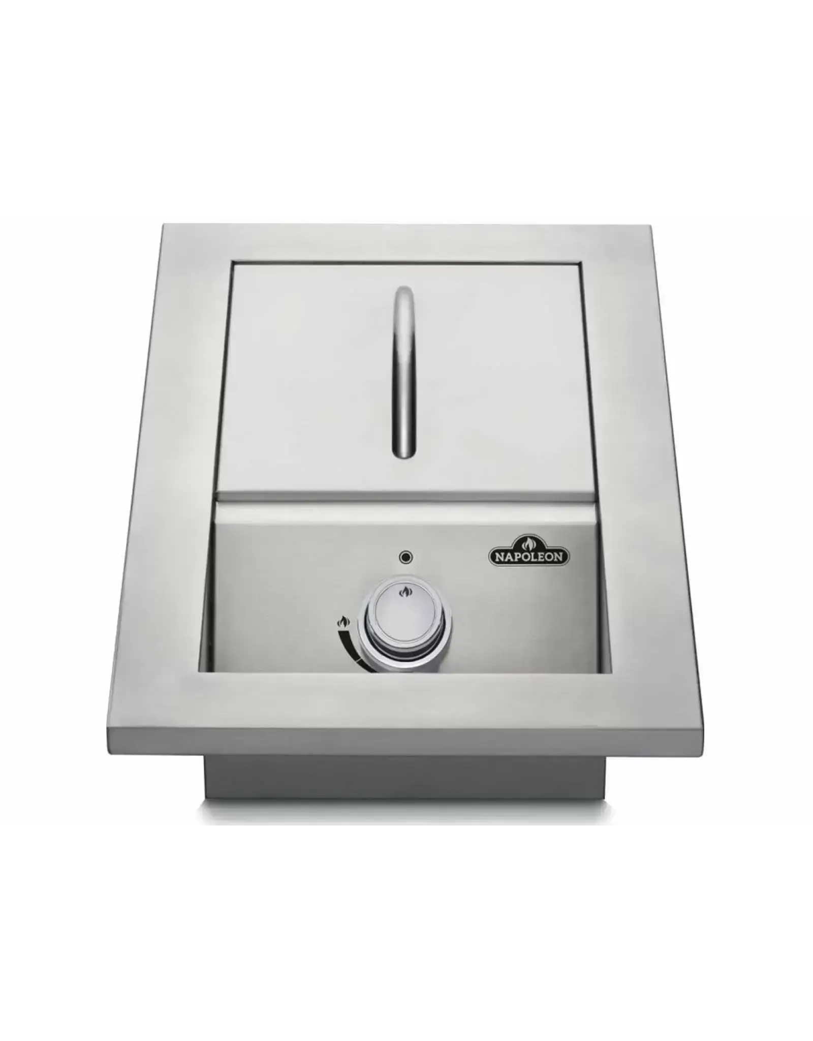 Napoleon Napoleon Built-In 500 Series Propane Gas Single Range Top Burner, Stainless Steel Cover - BI10RTPSS