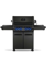 Napoleon Napoleon Phantom Prestige 500 Propane Gas Grill Bundle w/Cover, Charcoal Tray, Rotisserie Basket & Drip Trays