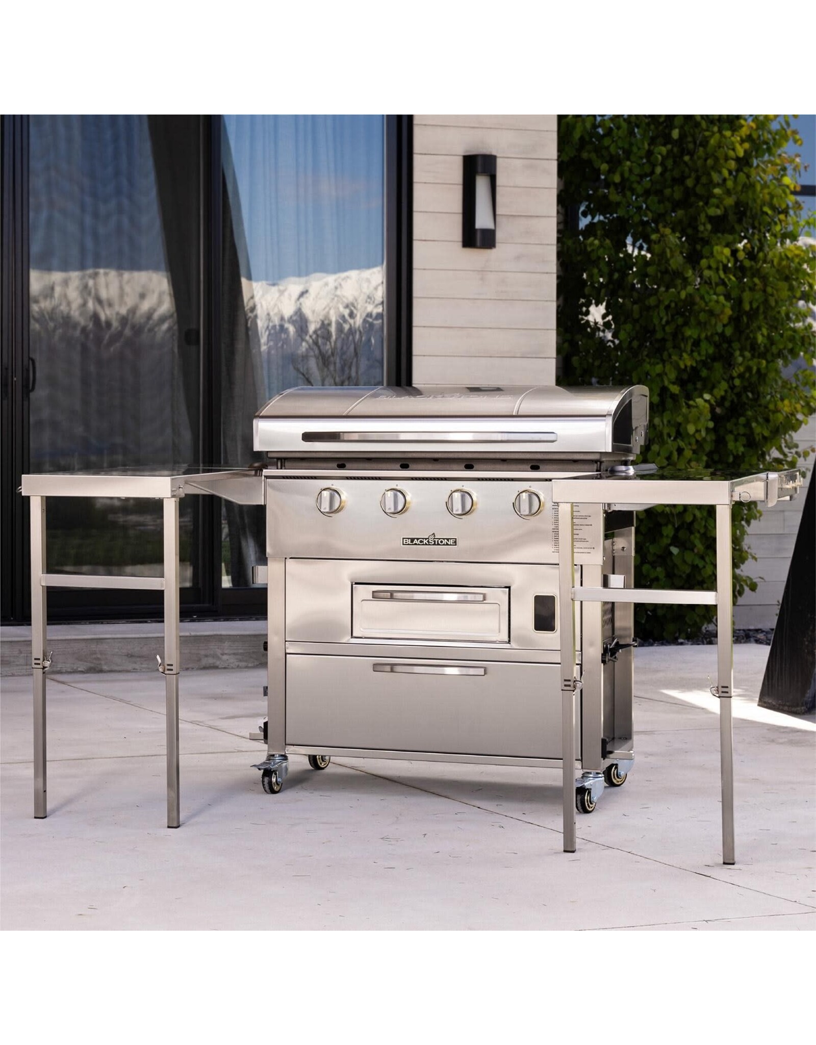 Blackstone Blackstone BS 36" Griddle/Fryer & dual side tbls - 6006