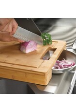 Napoleon Napoleon PRO Bamboo Cutting Board w/ Stainless Steel Bowls - 70012