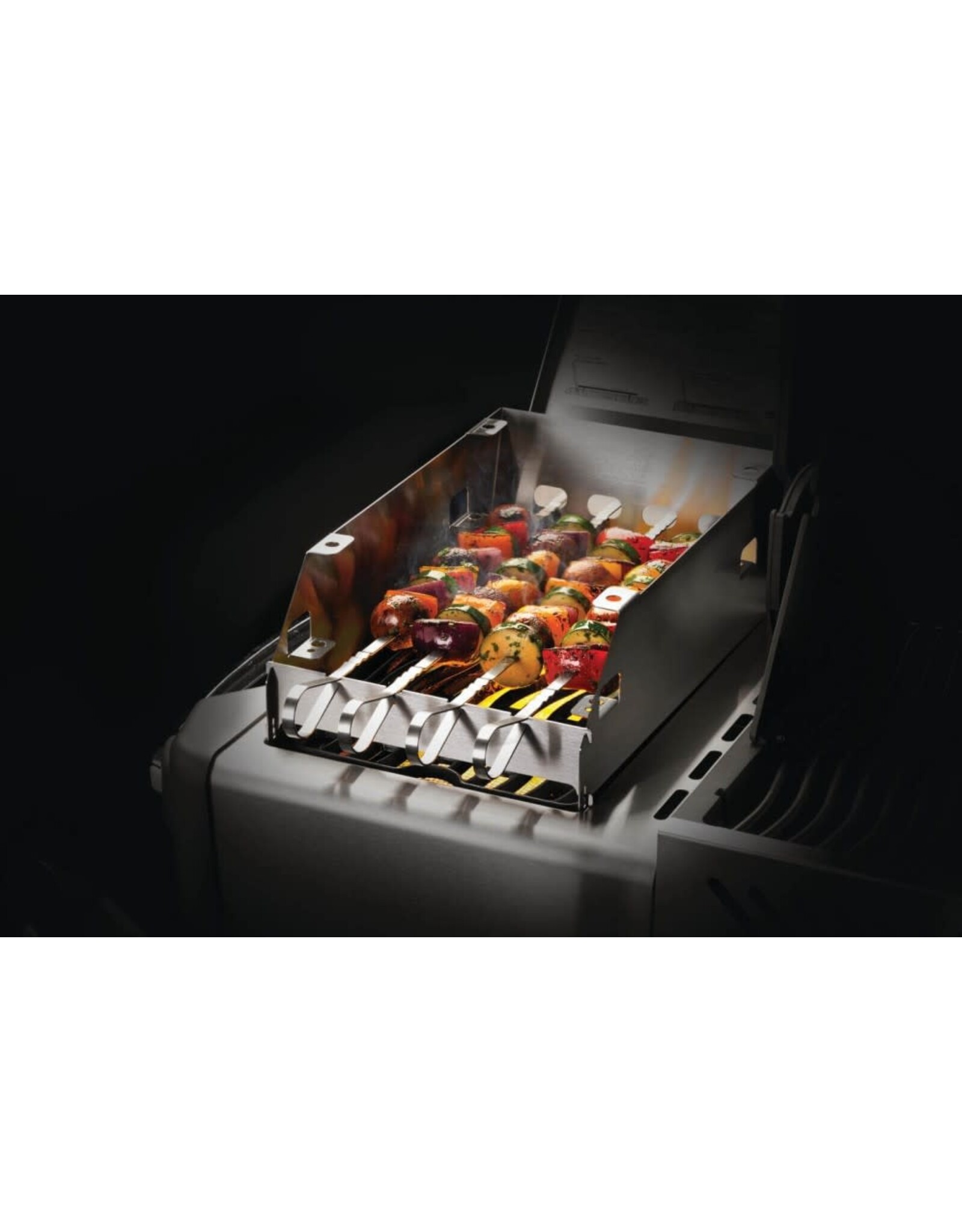 Napoleon Napoleon SIZZLE ZONE™ Burner Windshield and Skewer Rack - Large - 71301