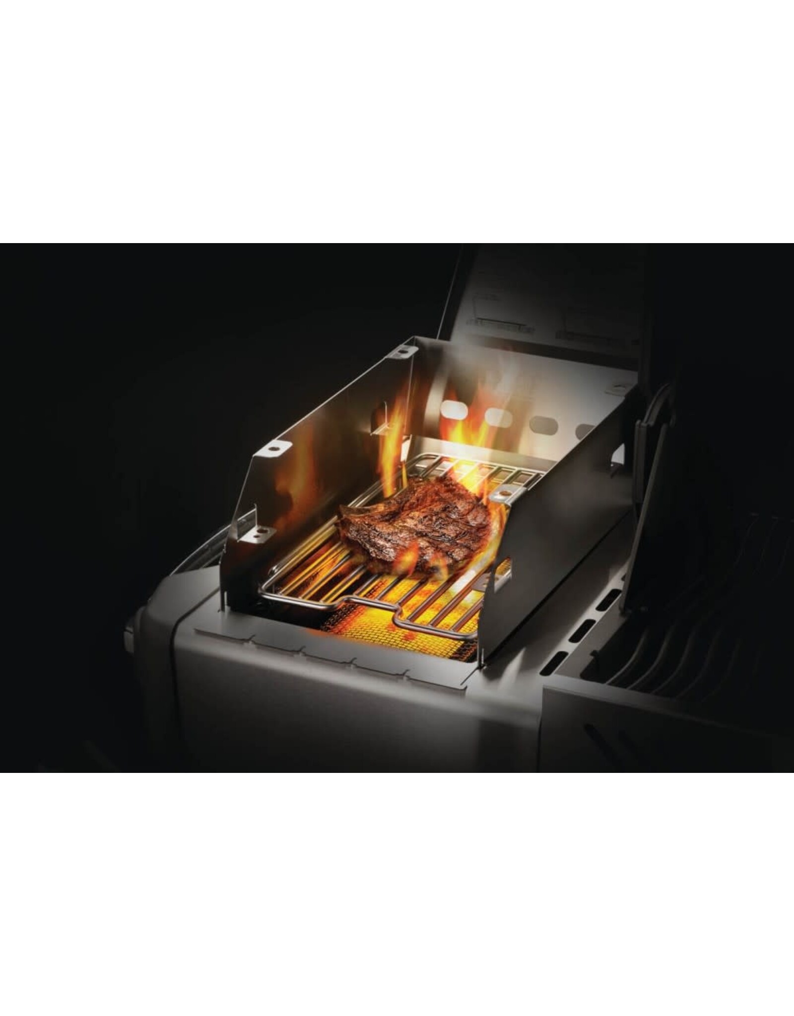 Napoleon SIZZLE ZONE™ Burner Windshield and Skewer Rack - Large