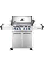 Napoleon Napoleon Prestige 500 Propane Grill Bundle w/Cover, Charcoal Tray, Rotisserie Basket & Drip Trays