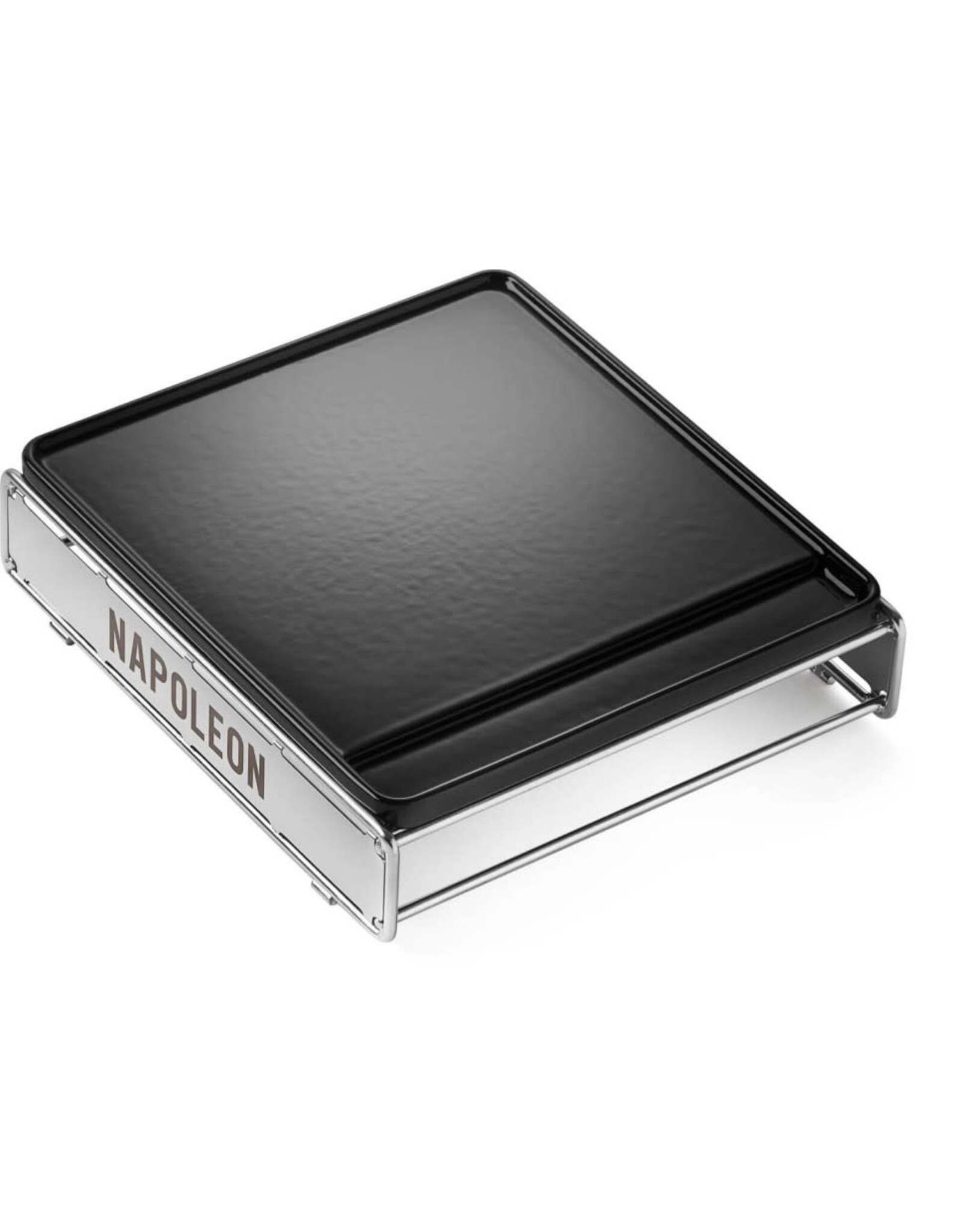 Napoleon Napoleon Porcelain-enameled Cast Iron Griddle with SS Rack for Small Sizzle Zone  (MP 4) - 56081
