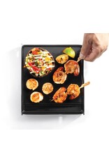 Napoleon Napoleon Porcelain-enameled Cast Iron Griddle with SS Rack for Small Sizzle Zone  (MP 4) - 56081