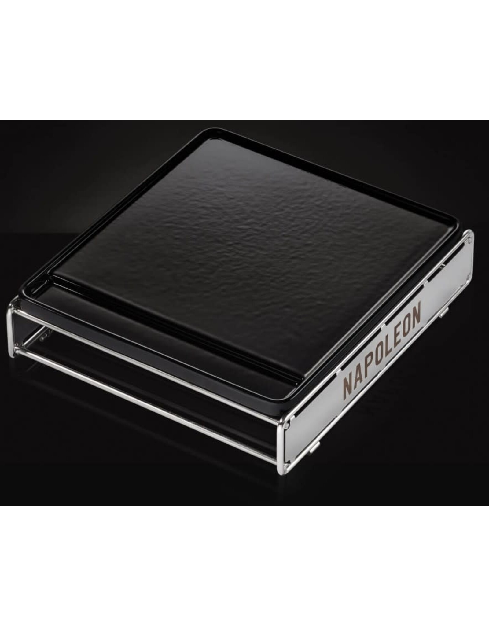 Napoleon Napoleon Porcelain-enameled Cast Iron Griddle with SS Rack for Small Sizzle Zone  (MP 4) - 56081