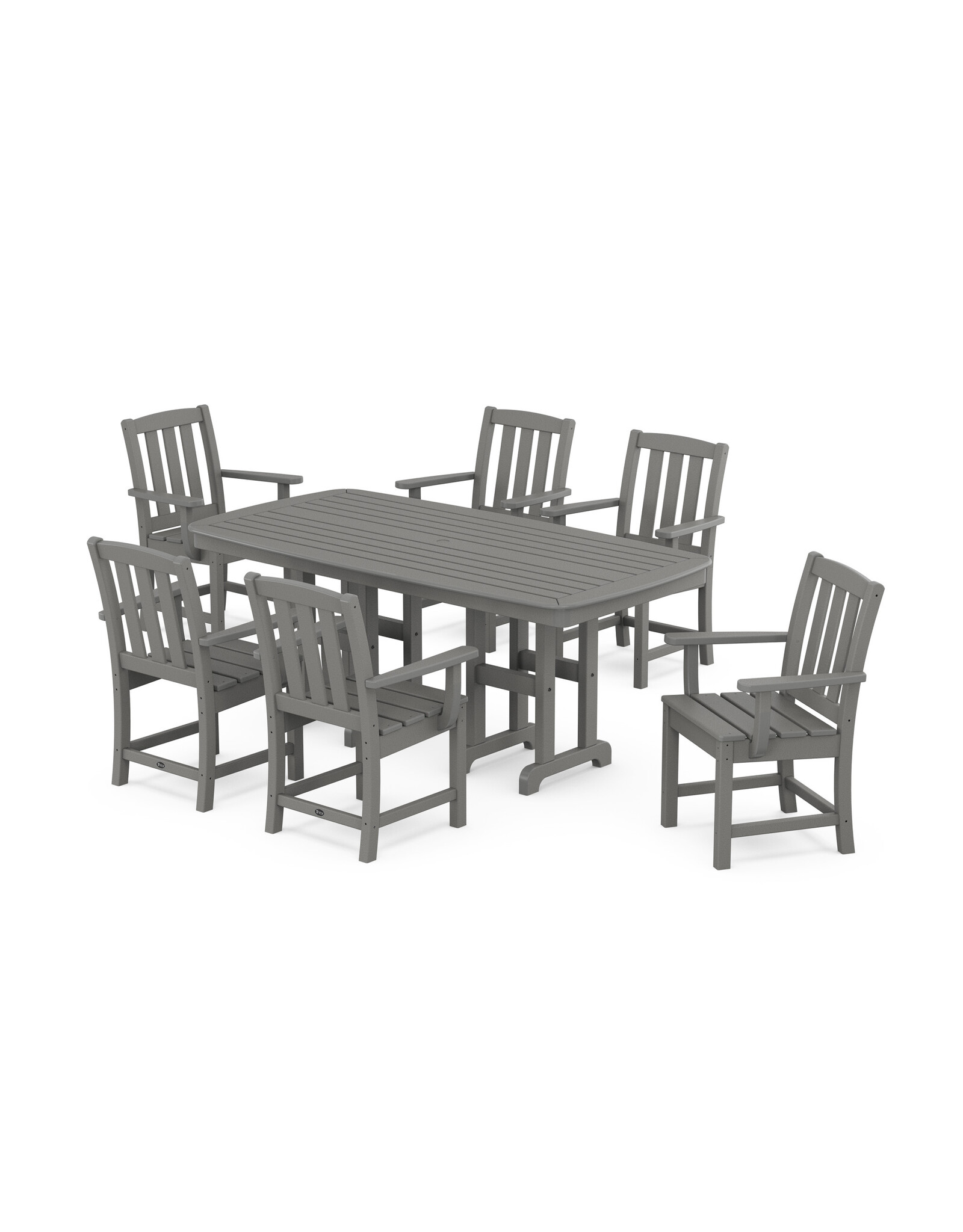 Trex By Polywood Trex Cape Cod Arm Chair 7-Piece Dining Set - TXS2028-1