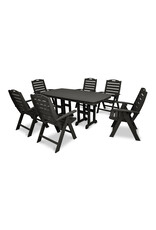 Trex By Polywood Trex Yacht Club  Highback 7-Piece Dining Set - TXS103-1