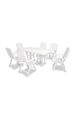 Trex By Polywood Trex Yacht Club  Highback 7-Piece Dining Set - TXS103-1