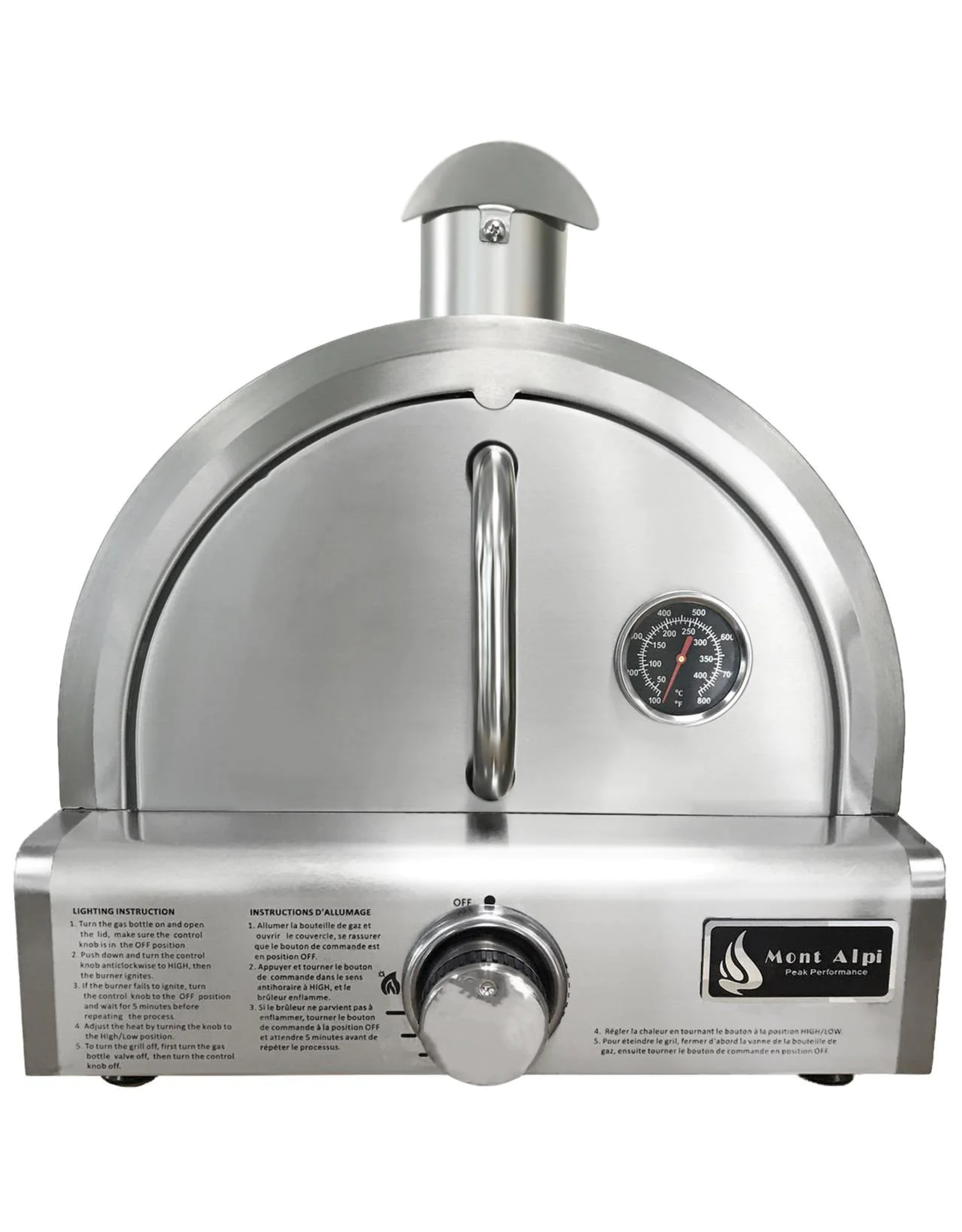 Mont Alpi Mont Alpi Portable Tabletop Pizza Oven - MAPZ-SS