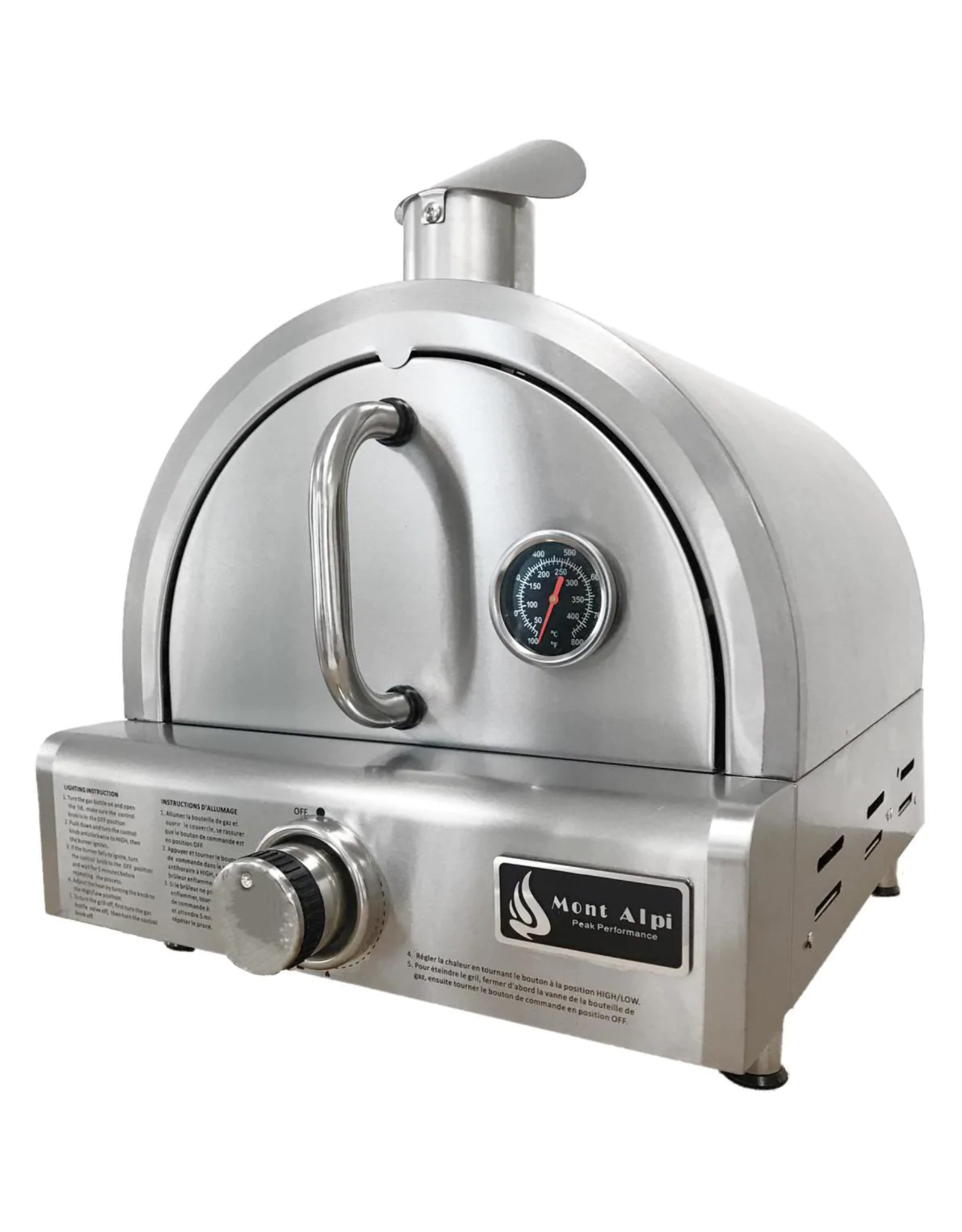 Mont Alpi Mont Alpi Portable Tabletop Pizza Oven - MAPZ-SS