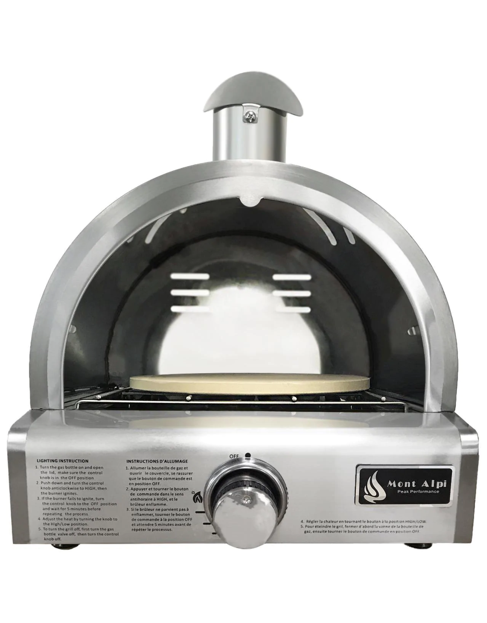 Mont Alpi Mont Alpi Portable Tabletop Pizza Oven - MAPZ-SS