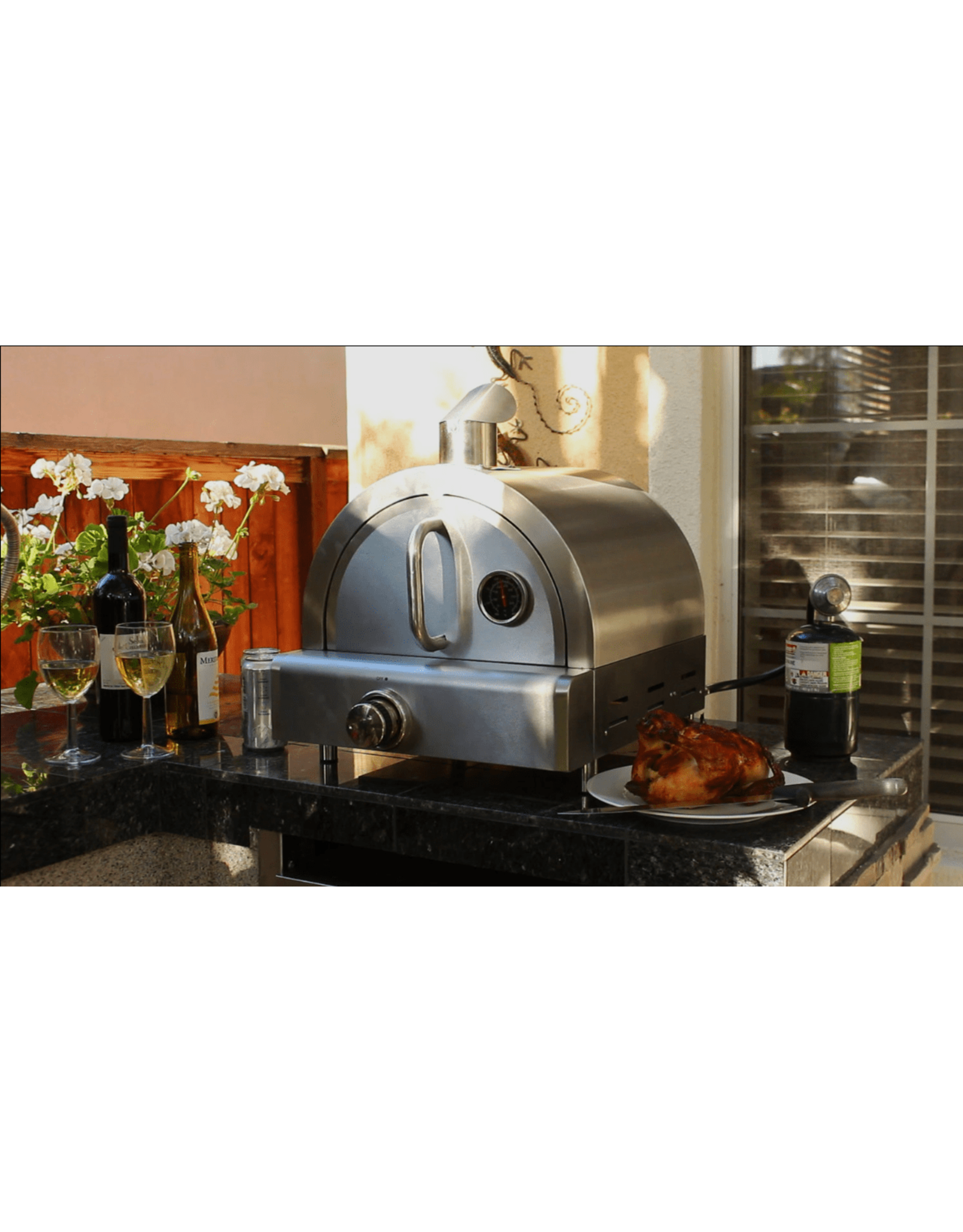 Mont Alpi Mont Alpi Portable Tabletop Pizza Oven - MAPZ-SS