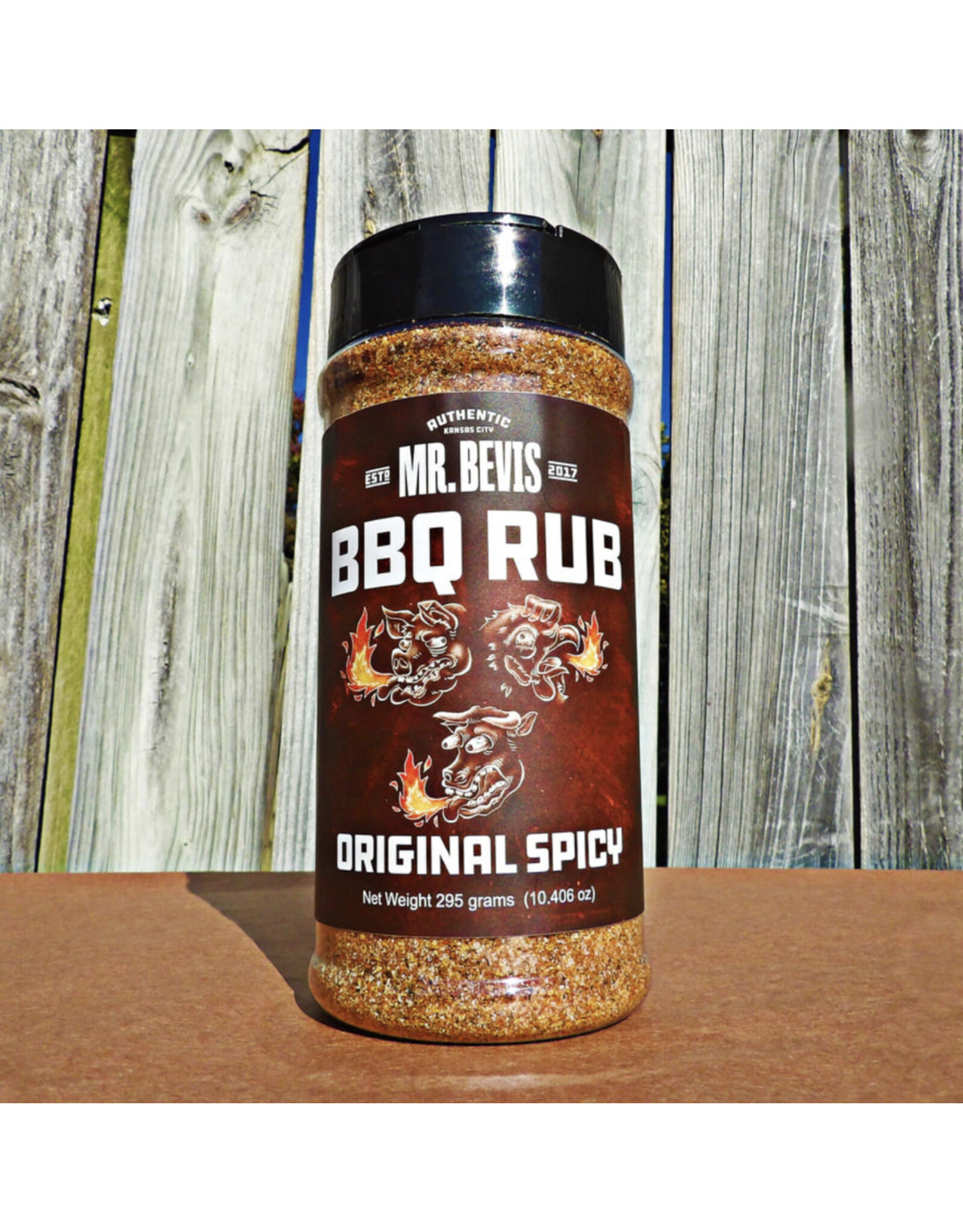 Mr. Bevis Mr. Bevis BBQ Rub Original Spicy 10.406 oz