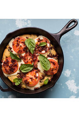 Lodge Lodge L8SK3 10 11/16" Round Seasoned Cast Iron Skillet w/ Handles - L8SK3 Lodge Lodge L8SK3 10 11/16" Round Seasoned Cast Iron Skillet w/ Handles - L8SK3