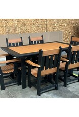 Legacy Outdor Furniture Legacy 72" x 44" Rectangular Dining Height (30" High) Table - TC1053