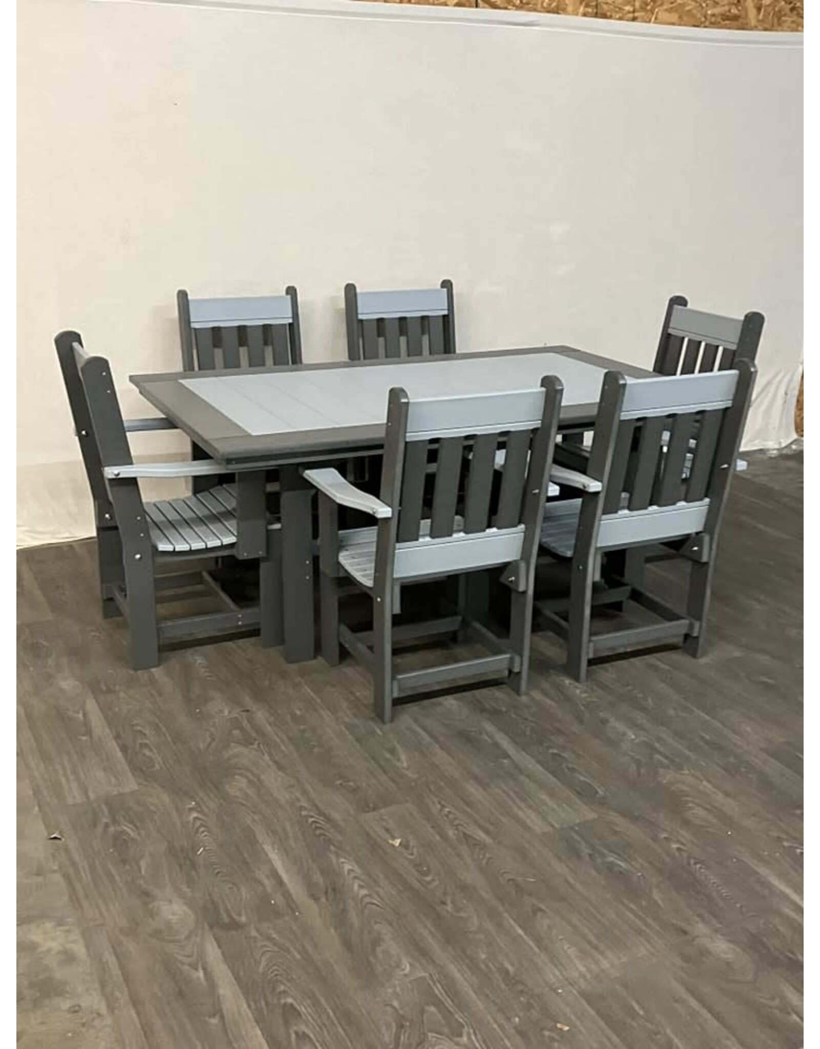 Legacy Outdor Furniture Legacy 72" x 44" Rectangular Dining Height (30" High) Table - TC1053