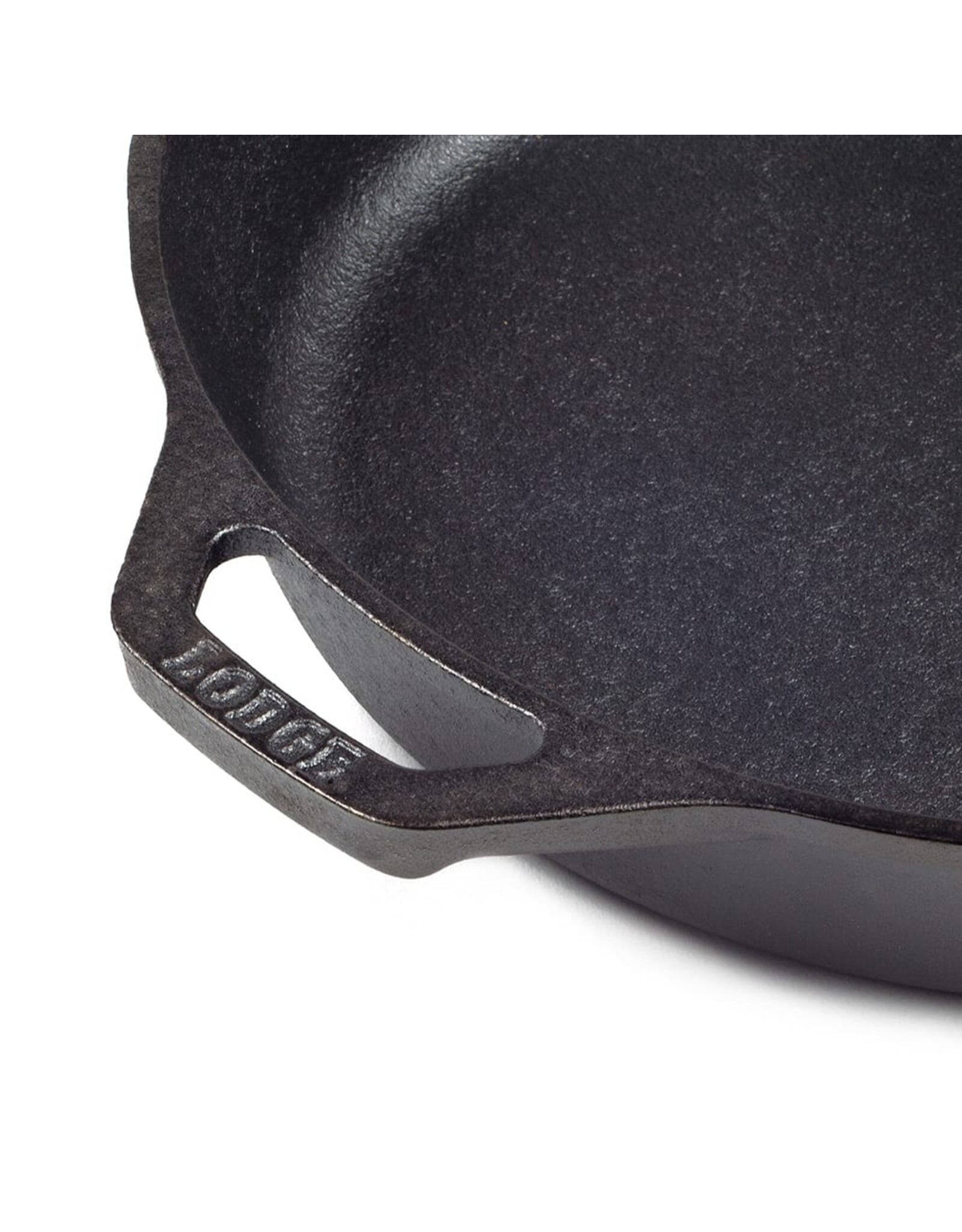 Lodge Lodge L8SK3 10 11/16" Round Seasoned Cast Iron Skillet w/ Handles - L8SK3