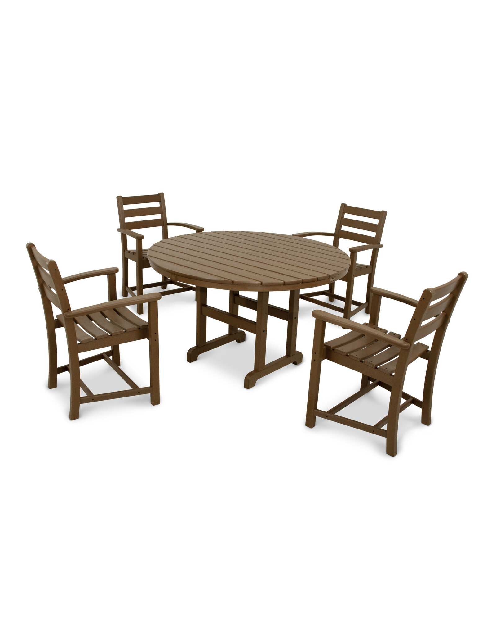 Trex By Polywood Trex Monterey Bay 5-Piece Round Dining Set - TXS101-1