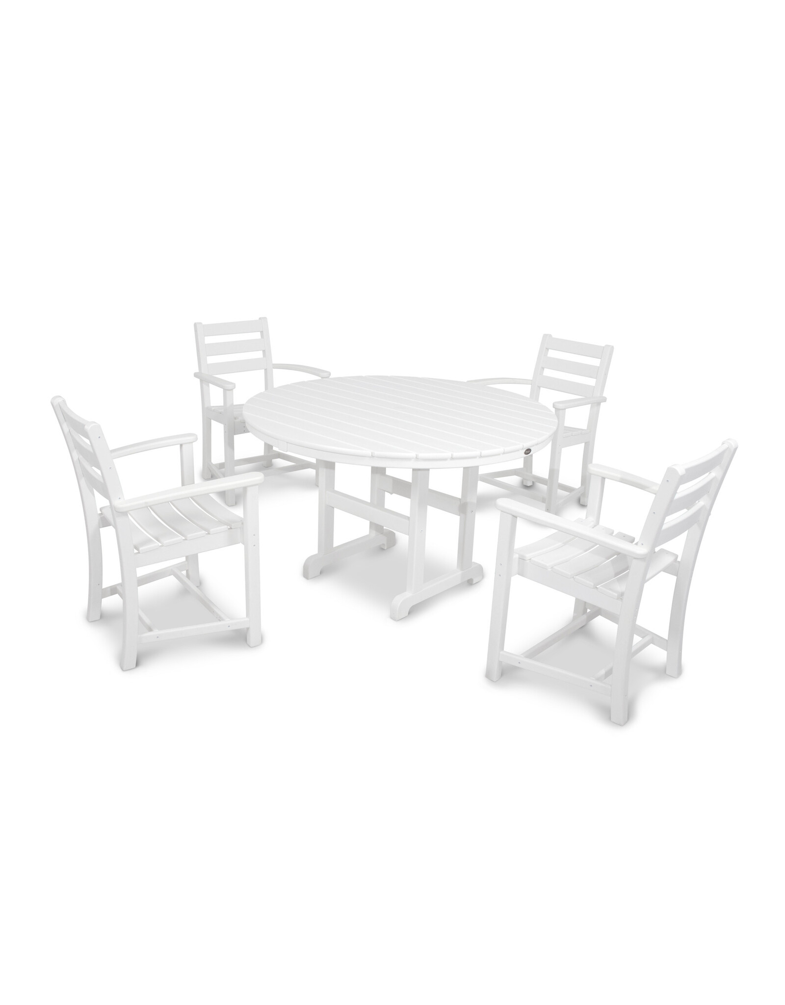 Trex By Polywood Trex Monterey Bay 5-Piece Round Dining Set - TXS101-1