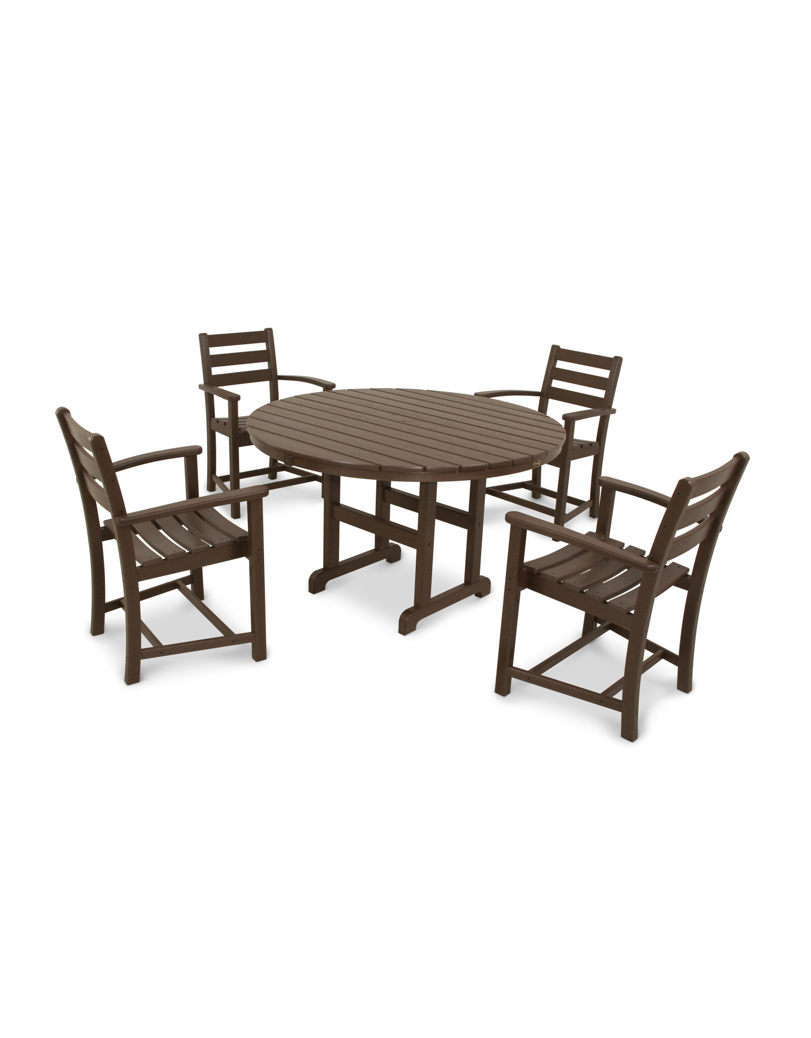 Trex By Polywood Trex Monterey Bay 5-Piece Round Dining Set - TXS101-1