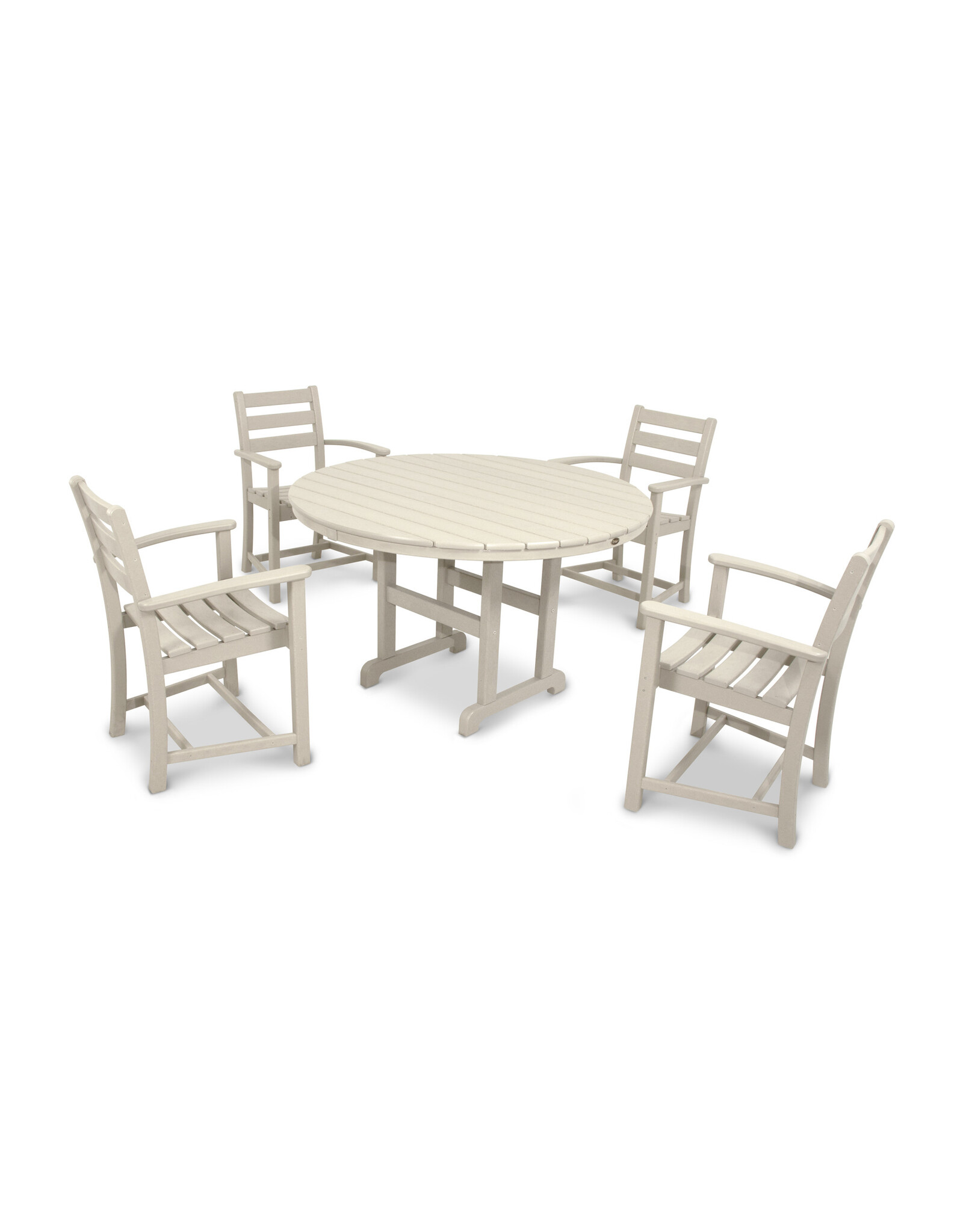 Trex By Polywood Trex Monterey Bay 5-Piece Round Dining Set - TXS101-1