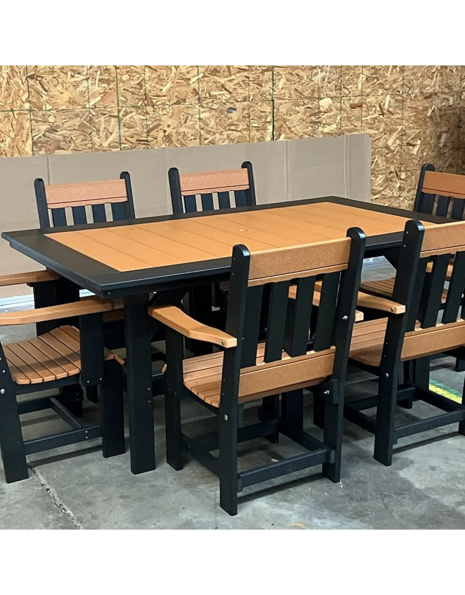 Legacy Outdor Furniture Legacy 72" Rectangular Bar Height (42" High) Table - TC1062