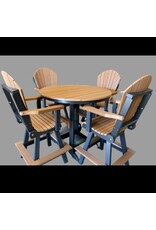 Legacy Outdor Furniture Legacy Fan Back Swivel Counter Height Chair For 36" Table (Wrap Around Step) - TC1072 Legacy Outdor Furniture Legacy Fan Back Swivel Counter Height Chair For 36" Table (Wrap Around Step) - TC1072