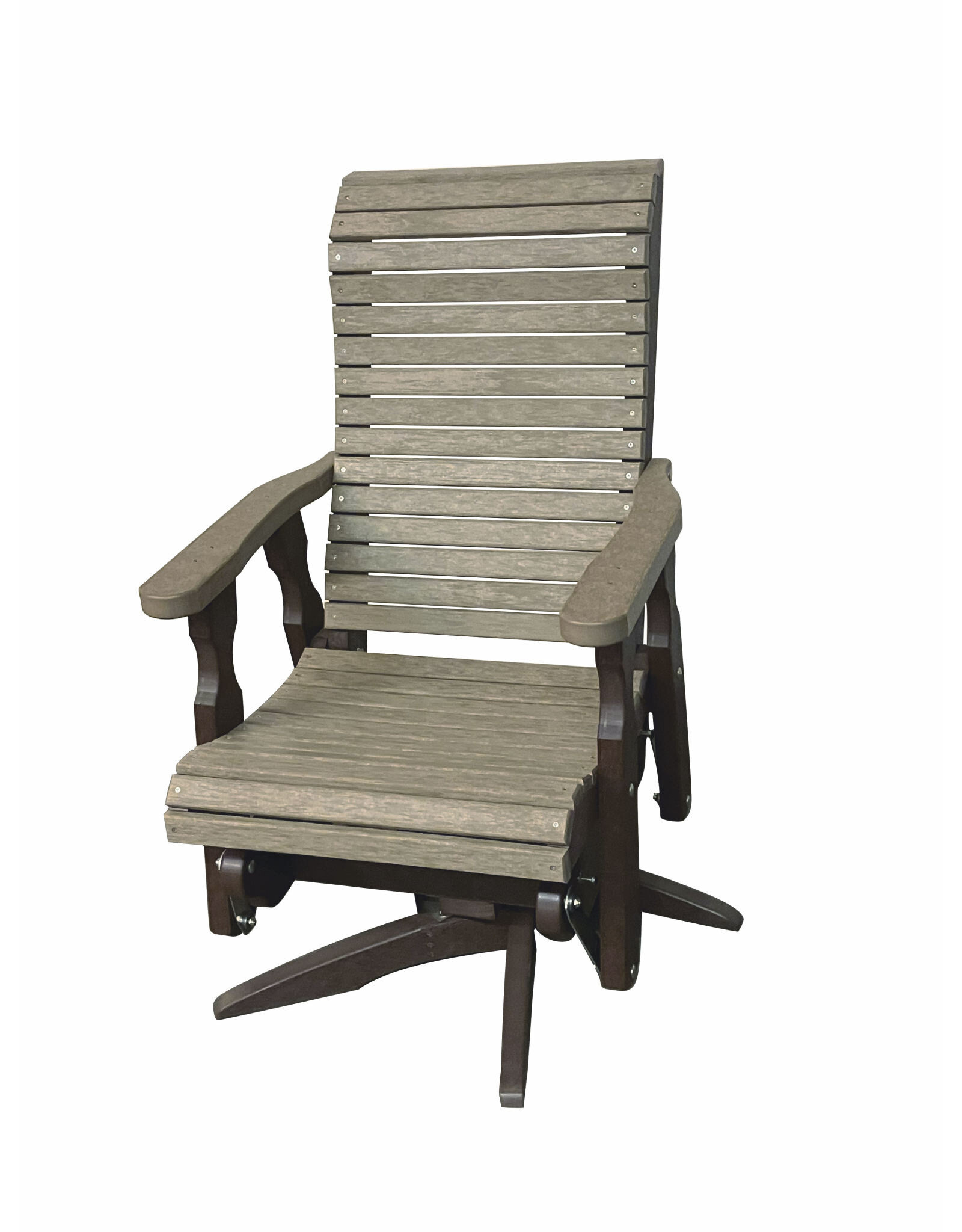 Legacy Outdor Furniture Legacy High Back Swivel Glider Natural Finish - C1030NF