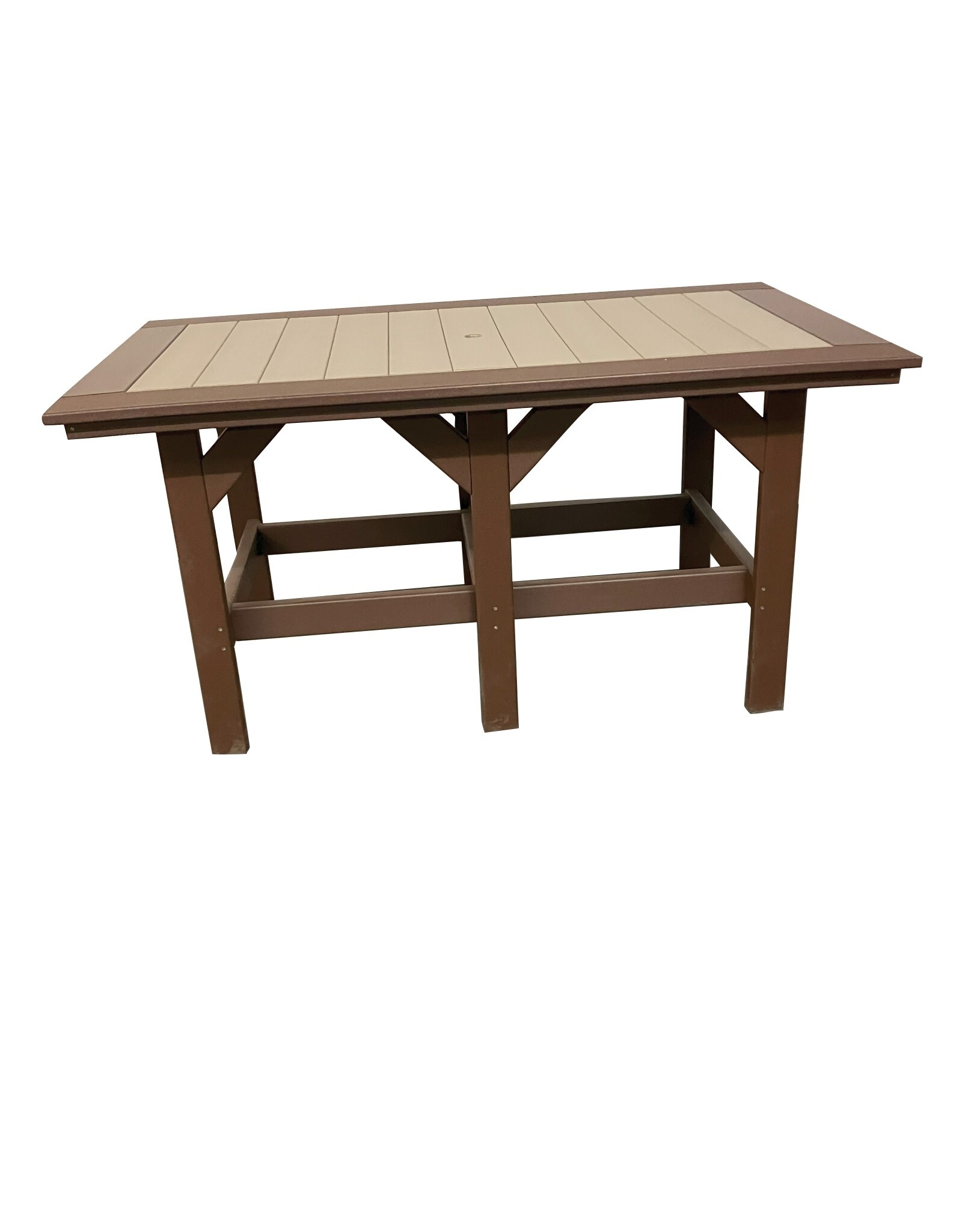 Legacy Outdor Furniture Legacy 72" x 44" Rectangular Dining Height (30" High) Table - TC1053