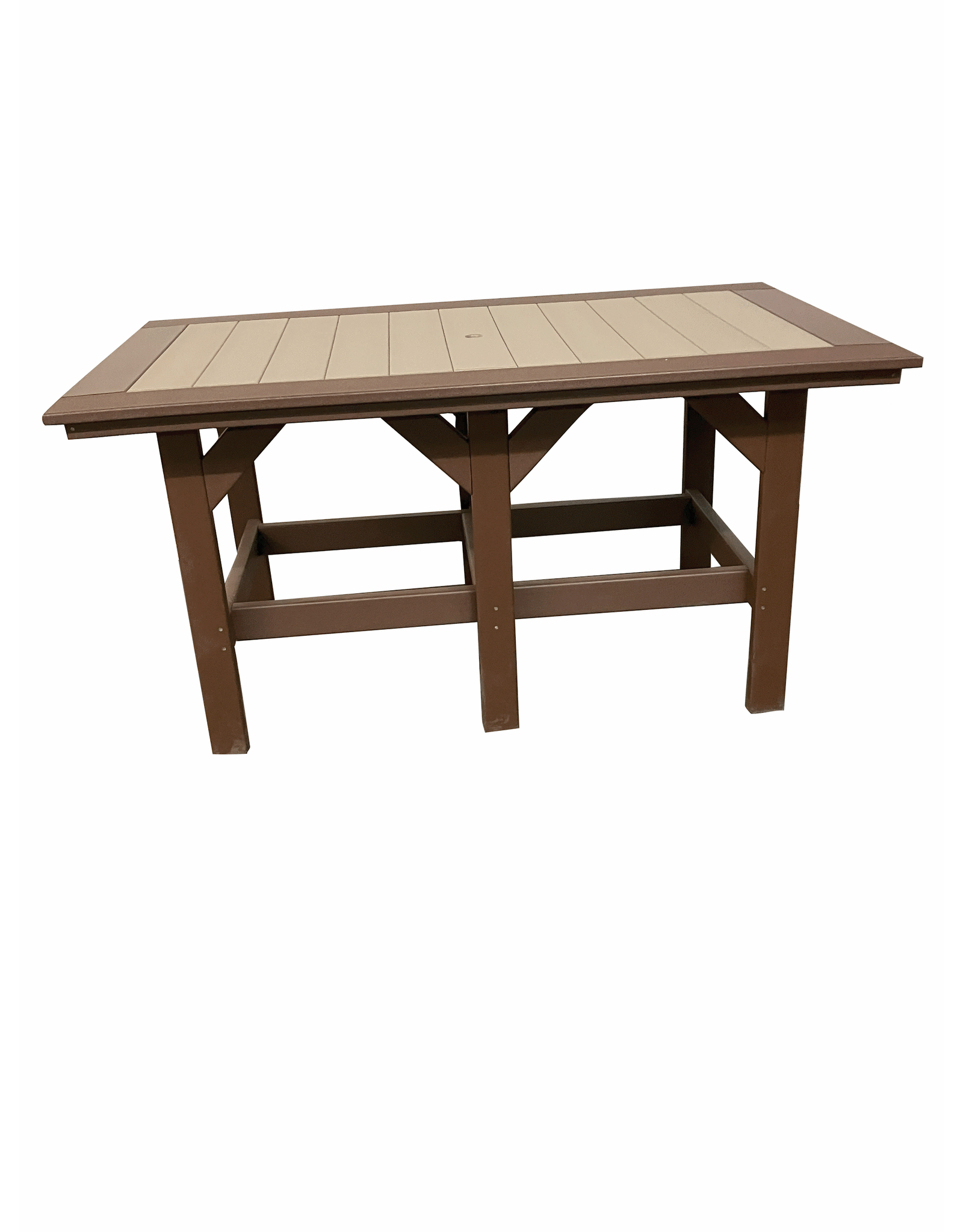 Legacy Outdor Furniture Legacy 72" x 44" Rectangular Counter Height ( 36" High) Table - TC1056