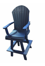 Legacy Outdor Furniture Legacy Fan Back Swivel Counter Height Chair For 36" Table (Wrap Around Step) - TC1072 Legacy Outdor Furniture Legacy Fan Back Swivel Counter Height Chair For 36" Table (Wrap Around Step) - TC1072