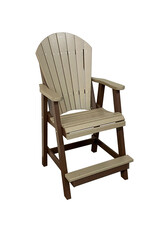 Legacy Outdor Furniture Legacy Fan Back Bar Height Chair For 42" High Table - TC1083