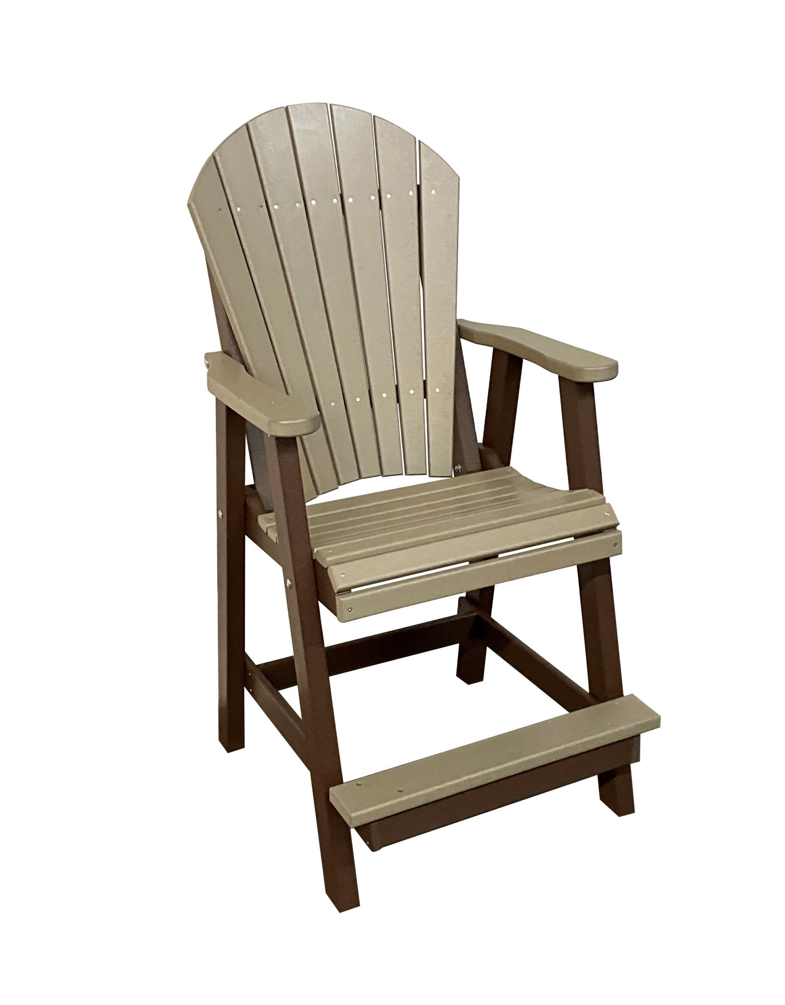 Legacy Outdor Furniture Legacy Fan Back Bar Height Chair For 42" High Table - TC1083
