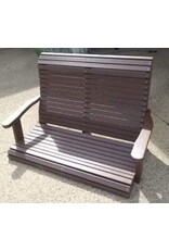 Legacy Outdor Furniture Legacy 4' High Back Swing With Stainless SteelChains - S1110