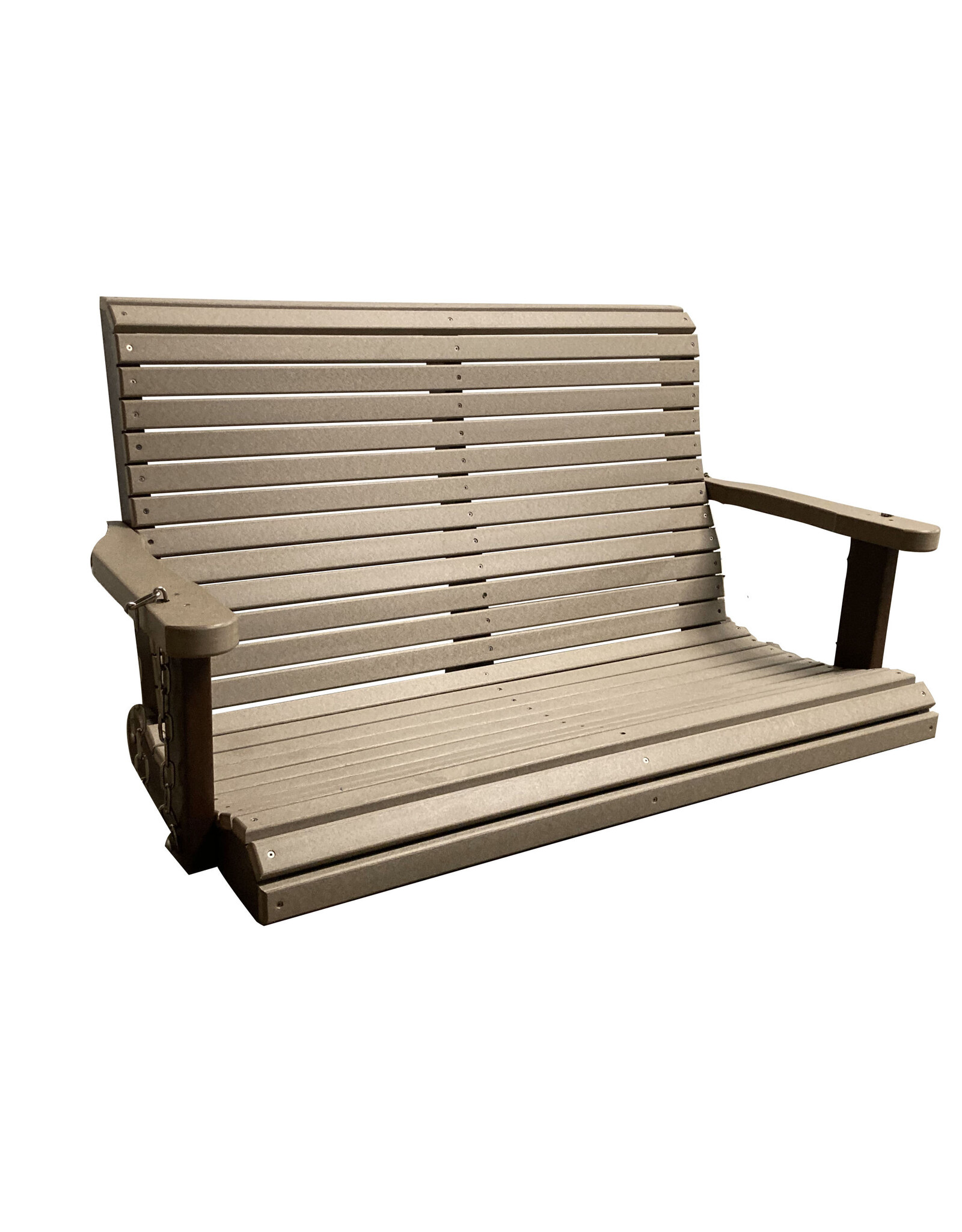 Legacy Outdor Furniture Legacy 4' High Back Swing With Stainless SteelChains - S1110