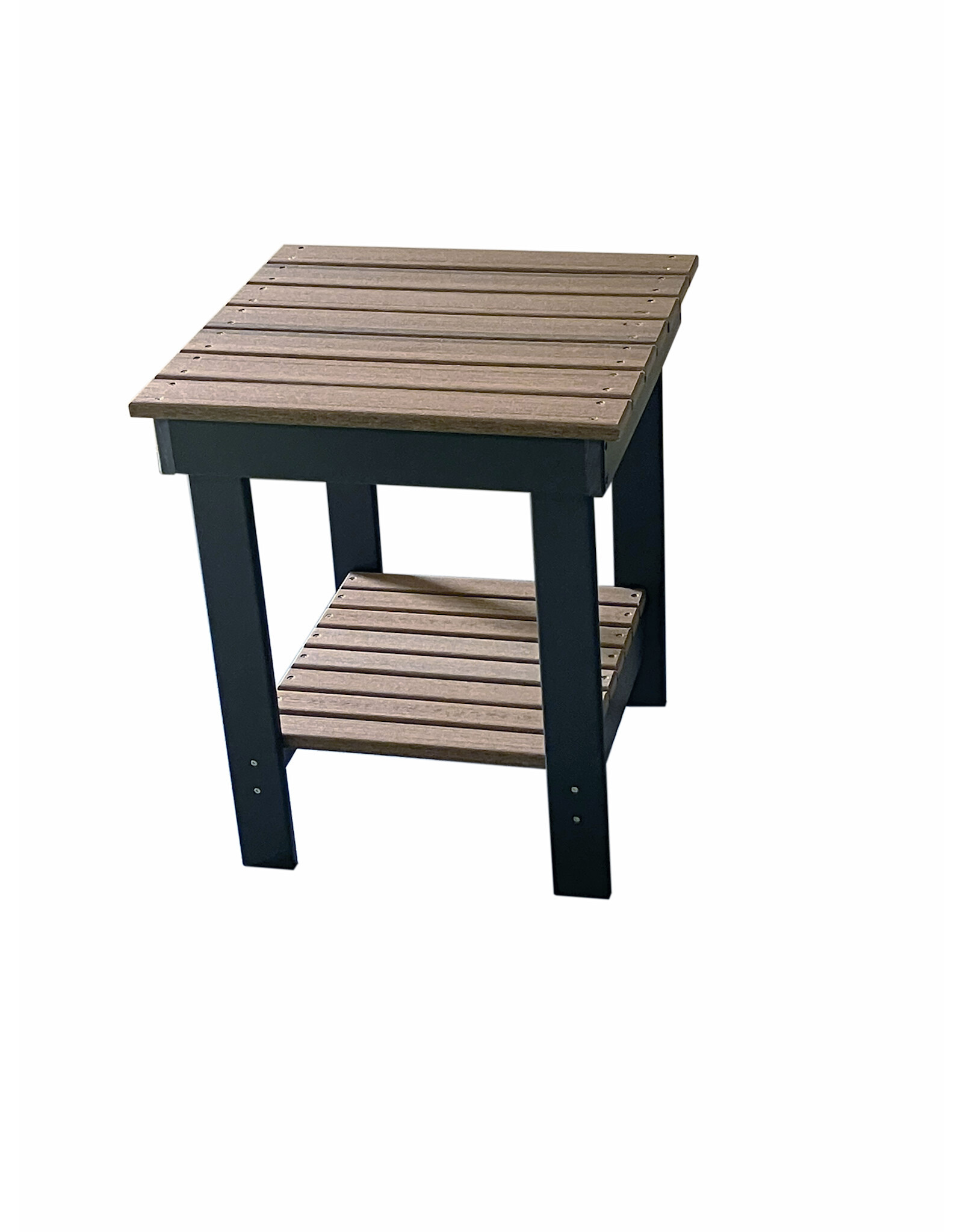Legacy Outdor Furniture Legacy End Table With Shelf - 20" x 20 1/2" - CT1130-NF