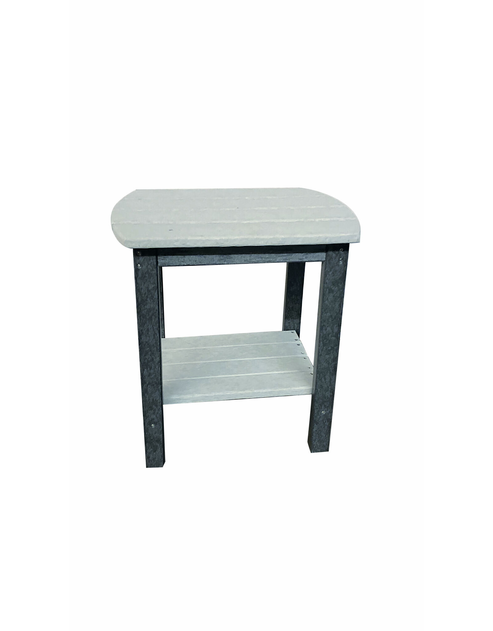 Legacy Outdor Furniture Legacy Oval End Table With Shelf - 19" x 15" - CT1132