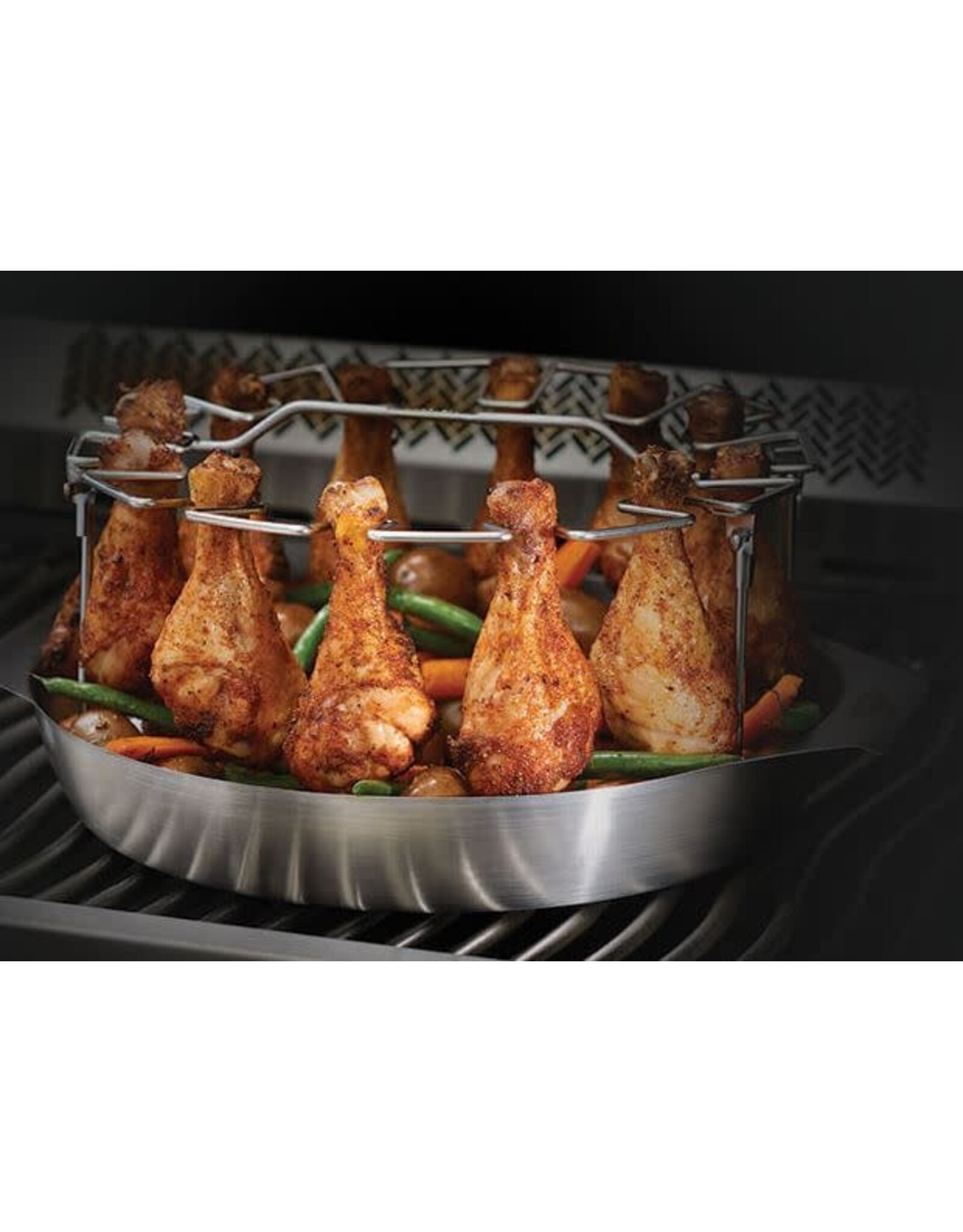 Napoleon Napoleon Stainless Steel Chicken Leg Grill Rack - 56032