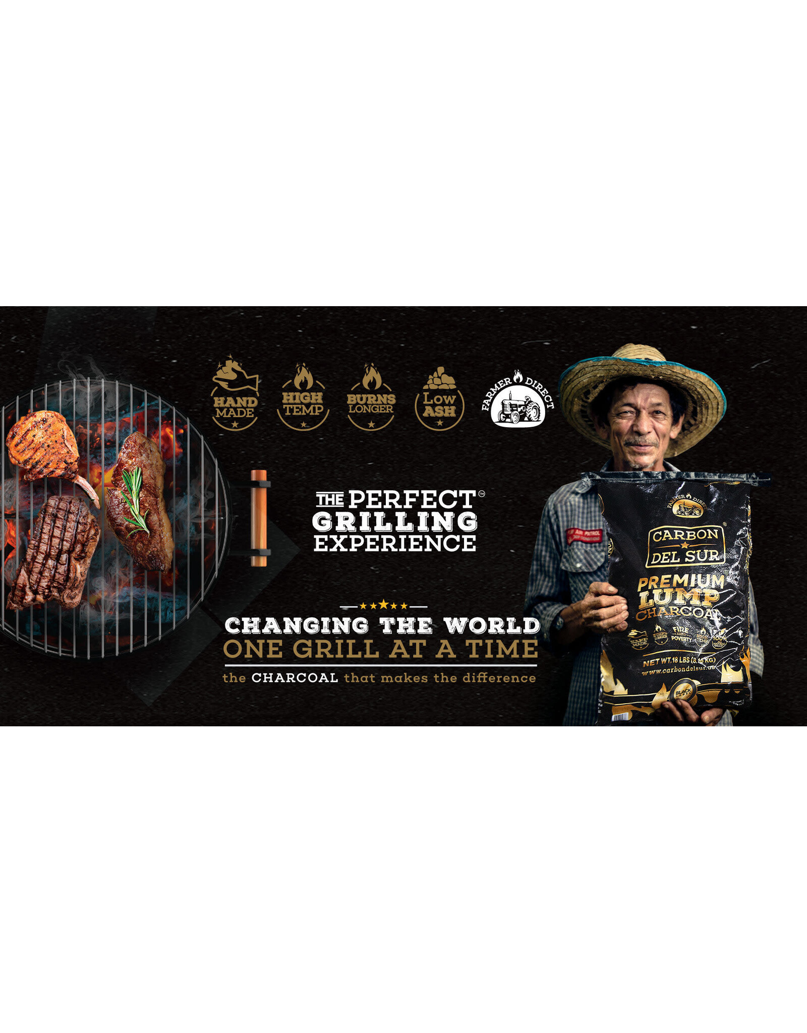 Carbon Del Sur Carbon Del Sur Lump Charcoal 18lb