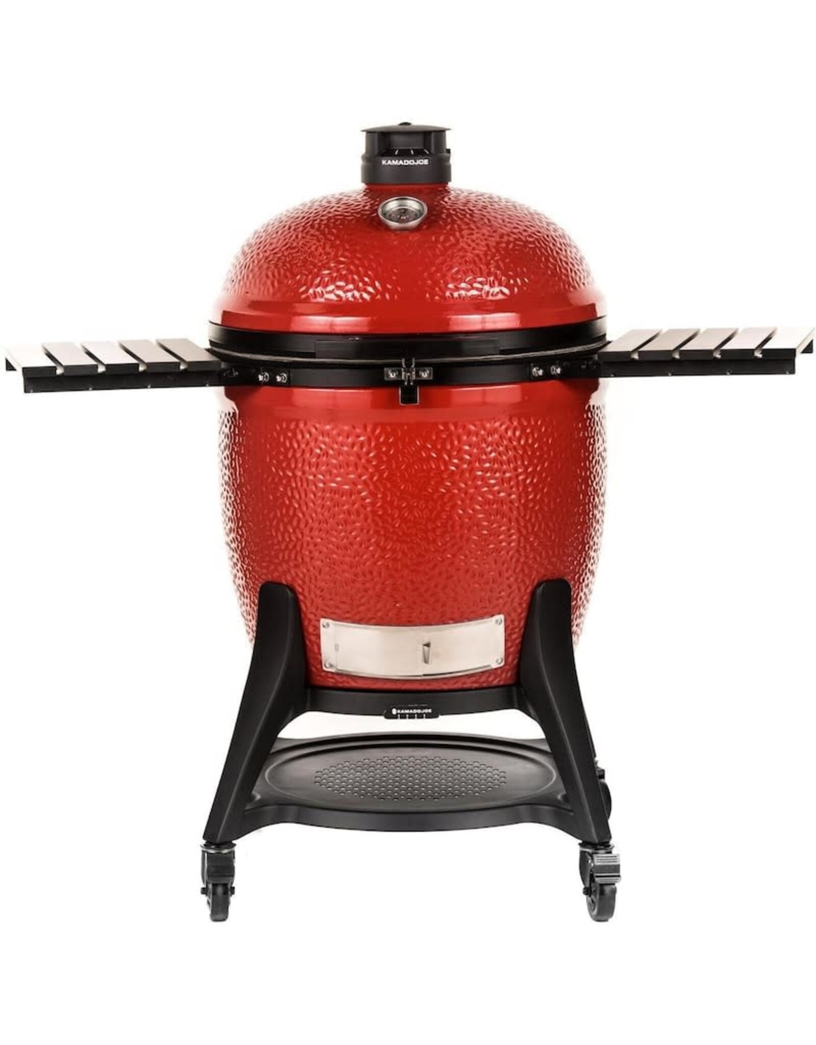 Kamado Joe Kamado Joe Big Joe III w/ Cart, Hyperbolic Insert, Aluminum Side Shelves, Heat Def, D&C, Tools - KJ15041021