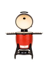 Kamado Joe Kamado Joe Big Joe III w/ Cart, Hyperbolic Insert, Aluminum Side Shelves, Heat Def, D&C, Tools - KJ15041021