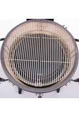 Kamado Joe Kamado Joe Big Joe III w/ Cart, Hyperbolic Insert, Aluminum Side Shelves, Heat Def, D&C, Tools - KJ15041021