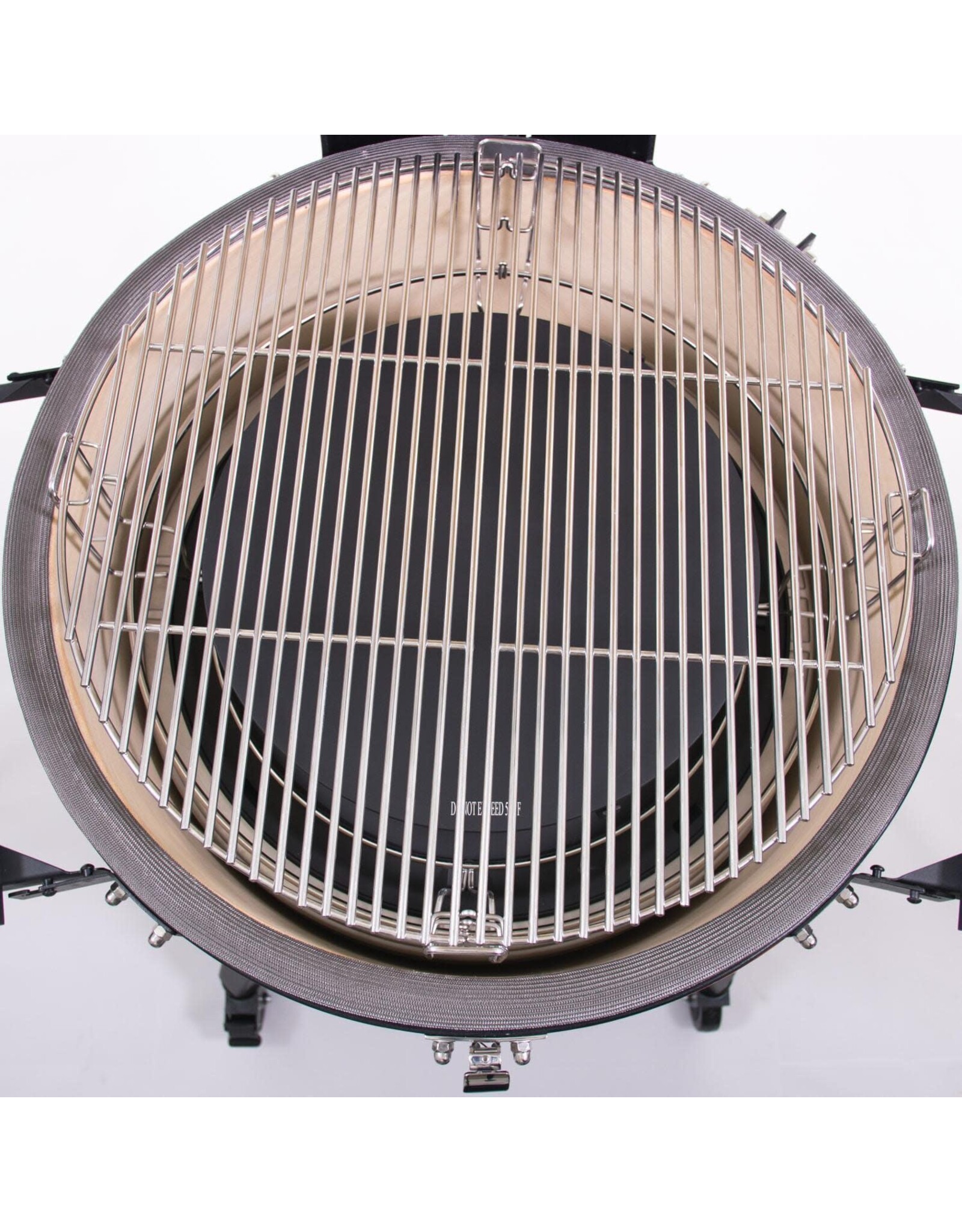 Kamado Joe Kamado Joe Big Joe III w/ Cart, Hyperbolic Insert, Aluminum Side Shelves, Heat Def, D&C, Tools - KJ15041021