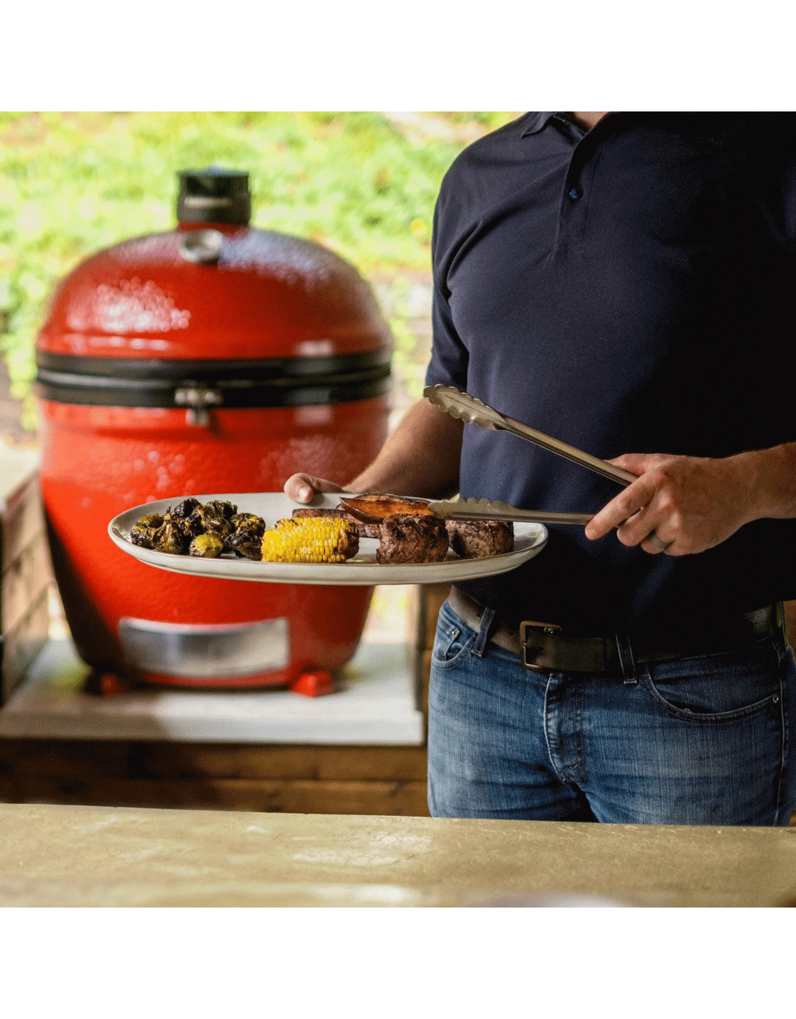 Kamado Joe Kamado Joe Classic Joe Red III Stand Alone - KJ15040721