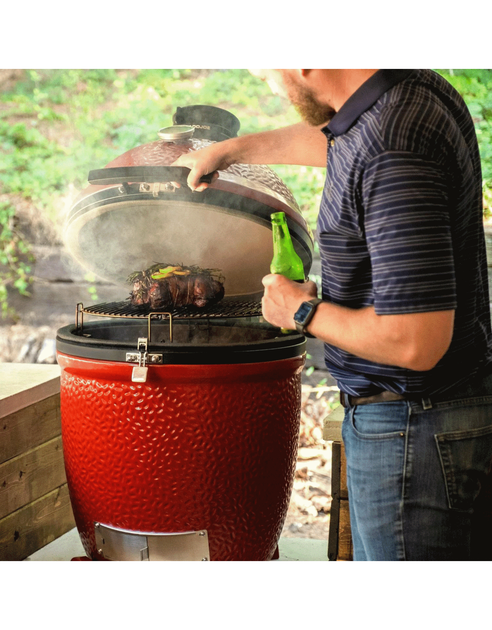 Kamado Joe Kamado Joe Classic Joe Red III Stand Alone - KJ15040721