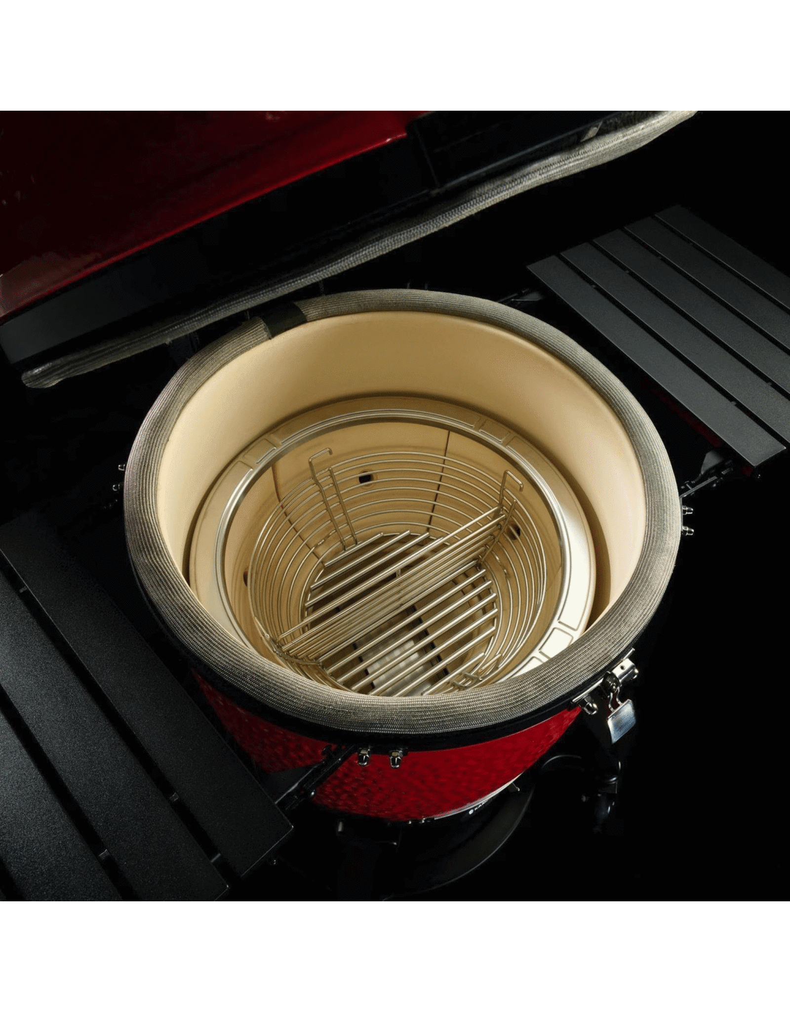 Kamado Joe Kamado Joe Classic Joe III w/ Hyperbolic Insert, Heat Def, D&C, Tools - KJ15040721
